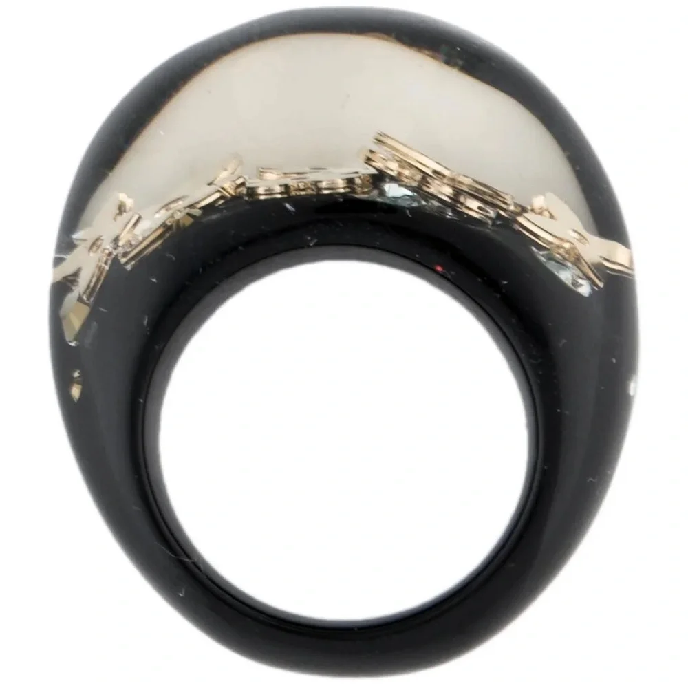 Authentic Louis Vuitton Inclusion Dome Ring - Picture 3 of 6